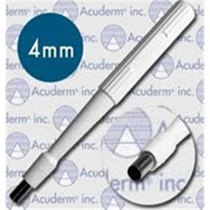 Acu-Punch Dermal Biopsy Punch 4mm Stainless Steel Blade Sterile Disposable 50/Bx