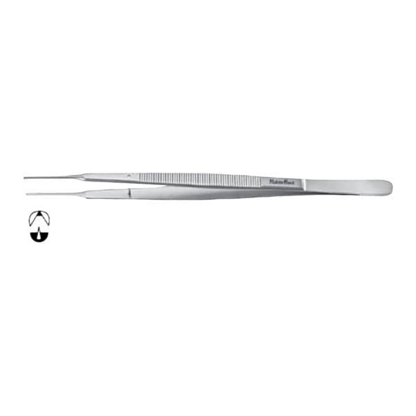 Meister-Hand Gerald Tissue Forcep Straight 7" Ea