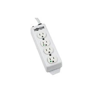 4-Outlet Power Strip with Hospital-Grade Plug & Receptacles Ea