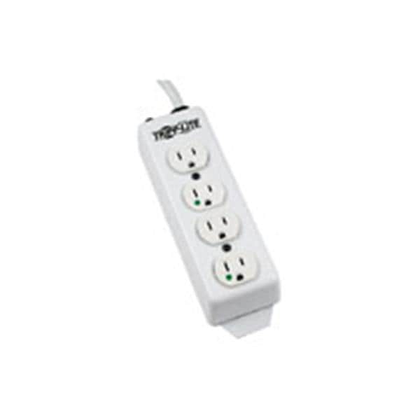 4-Outlet Power Strip with Hospital-Grade Plug & Receptacles Ea
