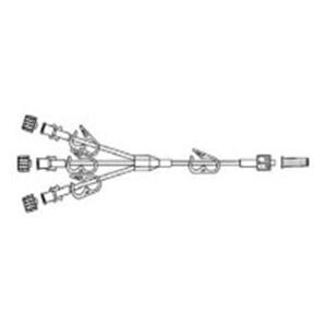 IV Extension Set 7" Trifuricated Male/Female Luer Lock 50/Ca