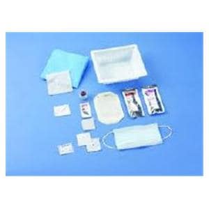 Tray Dressing Change With Vinyl Gloves/Polylined Drape LF 20/Ca