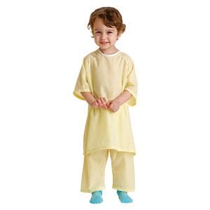 Snuggly Solids Patient Shirt Pediatric Small Yellow 2/Dz