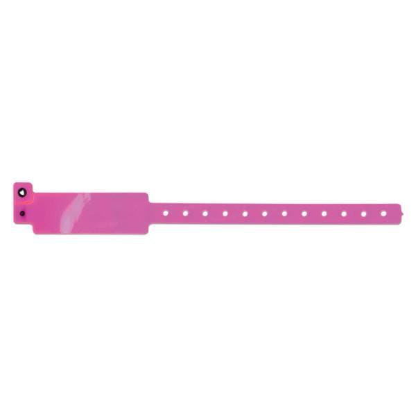 PDC Identification Wristband Vinyl Pink Adult 500/Bx