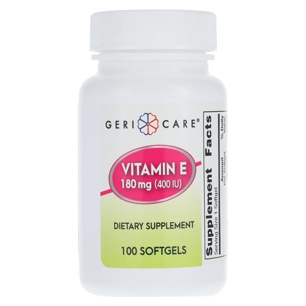 Vitamin E Supplement Softgels 400IU 100/Bt
