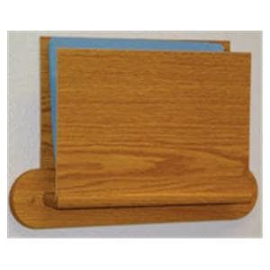 Chart Holder Med Oak Med Oak With 1 Pocket Ea