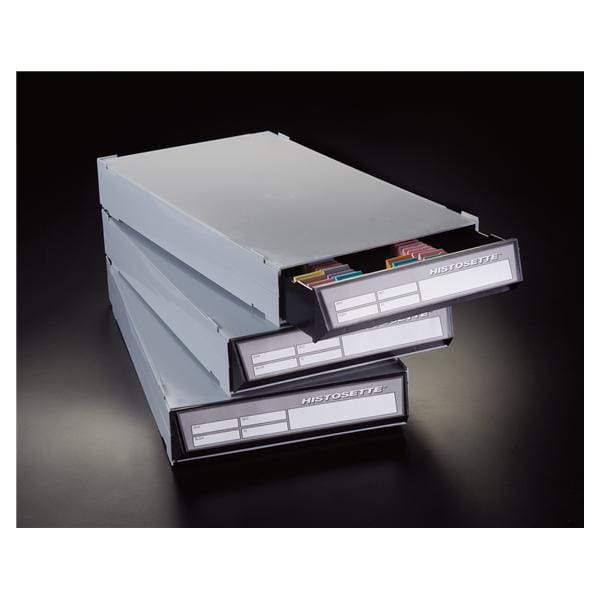 Modular Drawer Gray 165-Ring/ 250-Cassette Capacity 6/Ca