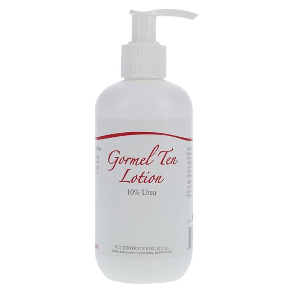 Gormel Ten Moisturizing Lotion Urea 10% Fragrance Free Non-Greasy Body 8oz/Ea, 12 EA/CA