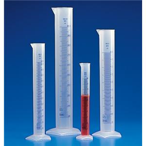 Graduated Cylinder Polypropylene Clear 10mL Ea