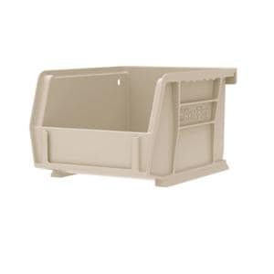 AkroBins Storage Bin Stone Polymer With Label Holder 7-3/8x4-1/8x3" 24/Ca