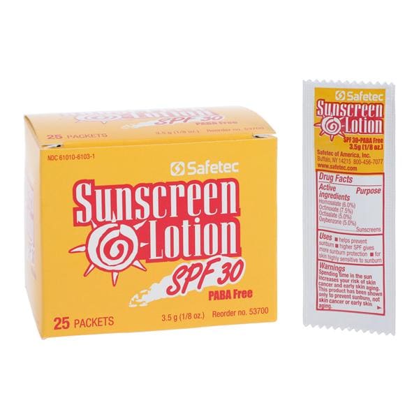 Lotion Sunscreen 25/Bx