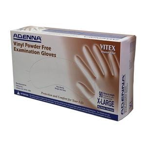 Vitex Polyvinyl Exam Gloves Small Cream Non-Sterile