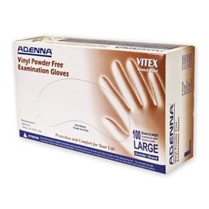 Vitex Polyvinyl Exam Gloves Large Cream Non-Sterile