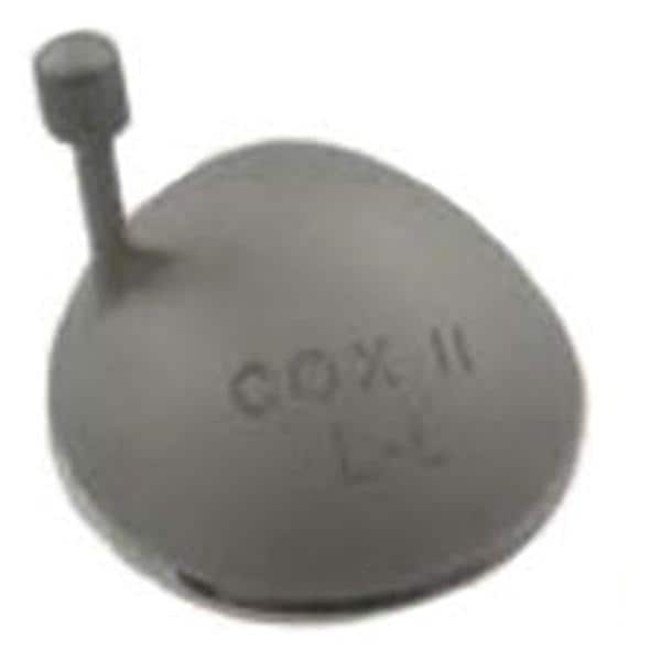 Cox IIH Laser Shield Medium Silver 25.5 mm x 23 mm Ea