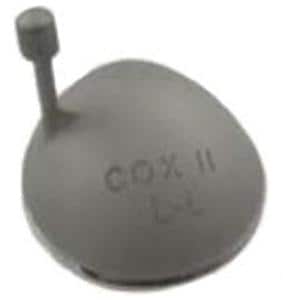 Shield Laser Cox IIH Medium Silver 25.5 mm x 23 mm Ea