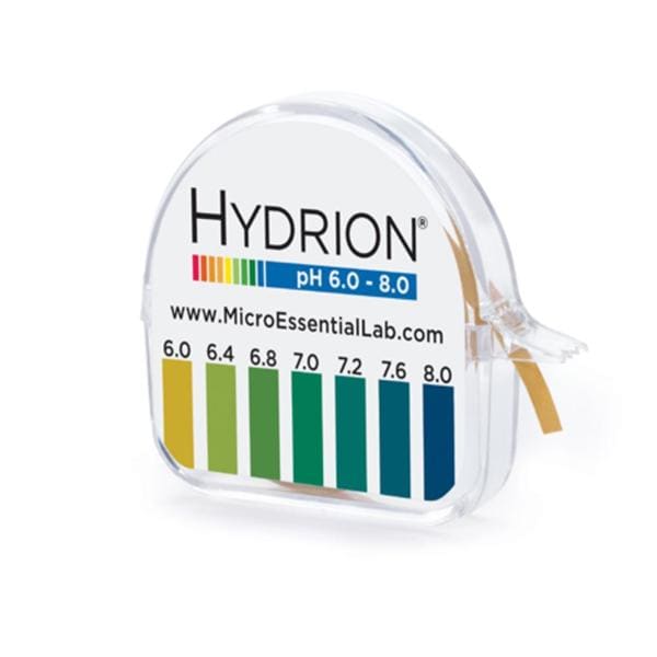 Hydrion pH Test Strip 6-8 Range 10/Bx