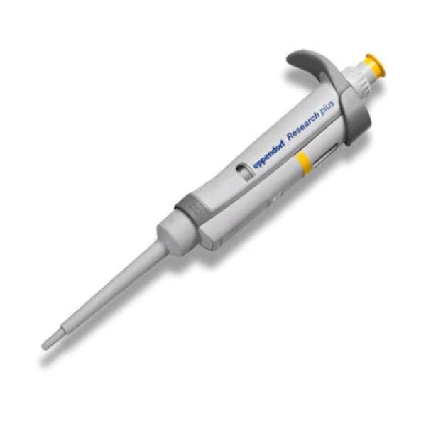 Eppendorf Research Series Adjustable Volume Pipette 20-200uL Yellow Ea