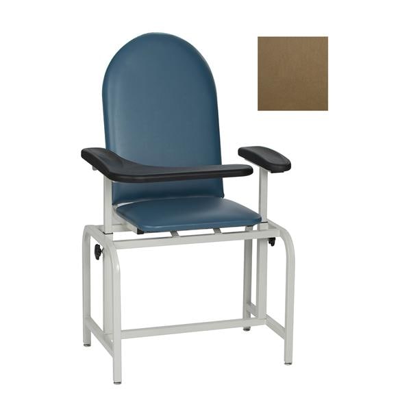 Blood Draw Chair Toffee Steel 300lb Capacity Ea