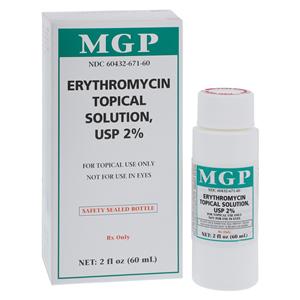 Erythromycin Topical Solution 2% Bottle 60mL/Bt