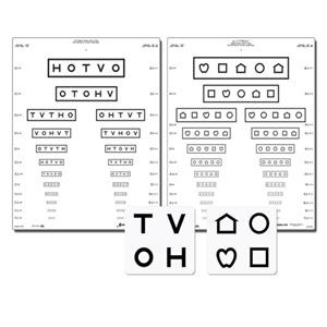 Chart Vision Testing 10' Testing Distance Ea