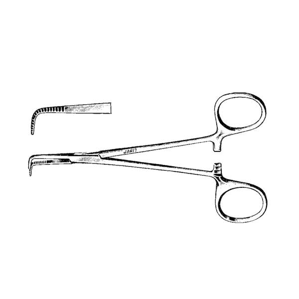 Petite Mixter Forcep Angled Right 5-3/8" Autoclavable Ea
