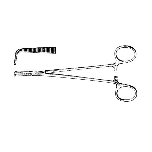 Petite Mixter Forcep Angled Right 7-1/4" Autoclavable Ea