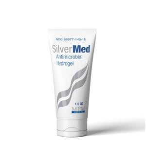 SilverMed Hydrogel/Silver Antimicrobial Hydrogel 4x5" Sterile 1.5oz Clear