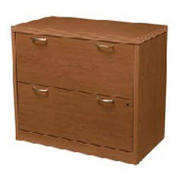 Valido 2-Drawer Lat File 29.5 in x 36 in x 20 in Bourbon Cherry Ea