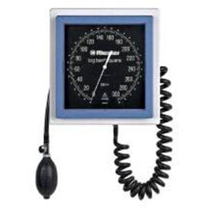 Big Ben Aneroid Sphygmomanometer Square Blk/Blu LF Arm Dial Display Ea