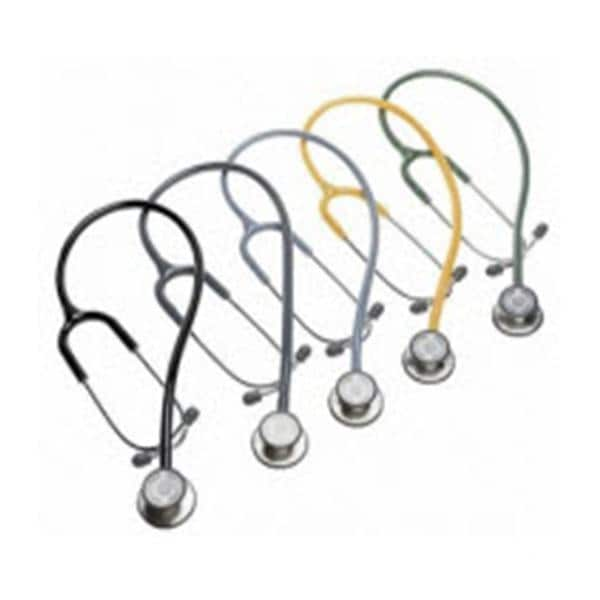 Duplex Stethoscope Slate Gray PVC Y Tubing Ea