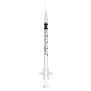 Needle/Syringe Safety InviroSnap 1mL 26gx3/8" Fixed Needle 25x40/Ca