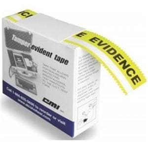 Tamper Evident Tape Yellow 36yd Ea