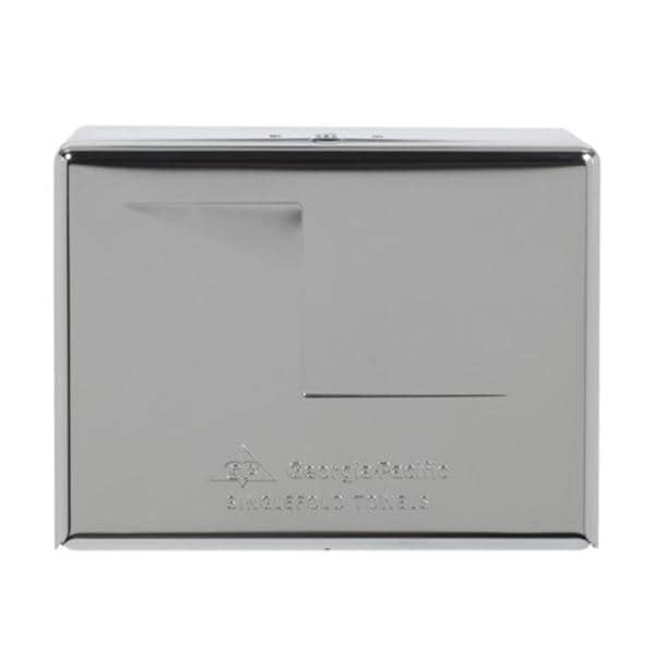 Georgia Pacific Single Fold Towel Dispenser Chrome Steel 6/Ca