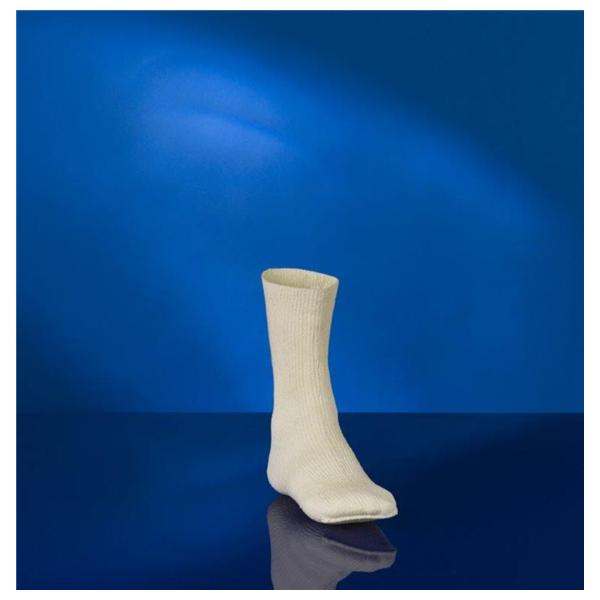 STS Casting Socks Small 2x17" White