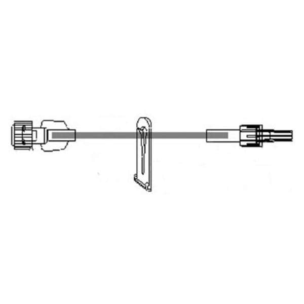 IV Extension Set Needleless 8 Female Luer Lock Adapter 100/Ca