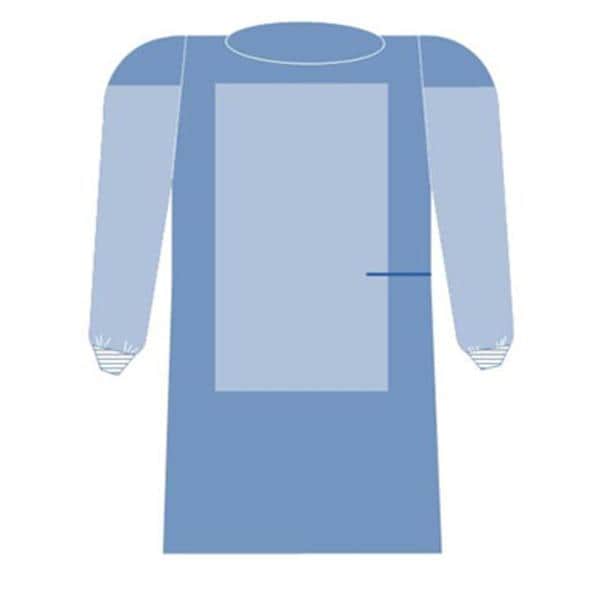 Surgical Gown Isolation SurgiSoft Disposable AAMI L3 Rnfrcd Fbrc Sz XL 32/Ca