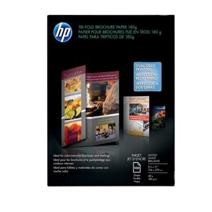 HP Laser 3-Fold Brochure Paper 8.5 in x 11 in 60/Pack 150/Pk