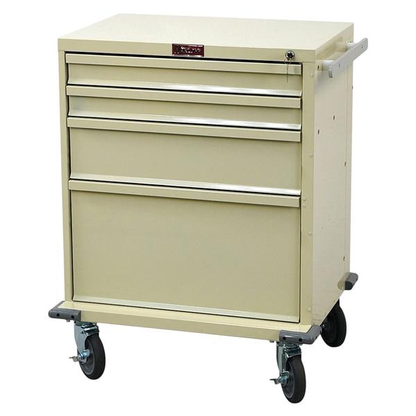 V-Series Treatment/Procedure Cart 22x29-1/2x34" (4) 5" Caster