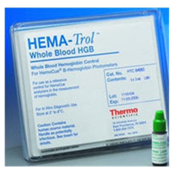 HemoCue HGB Normal Control 6x3ml/Pk