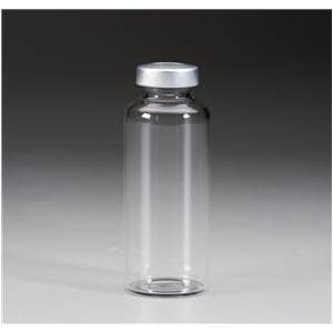 Empty Vial Borosilicate Glass Silver 30mL 10/Bx