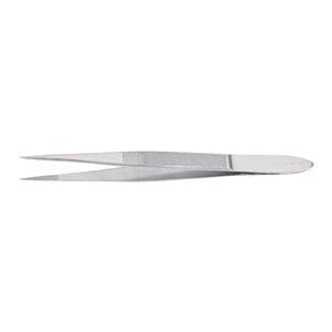 Plain Splinter Forcep 4-1/2" Stainless Steel Ea