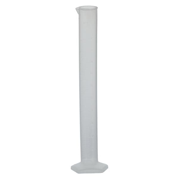 Graduated Cylinder Polypropylene Clear 100mL Ea