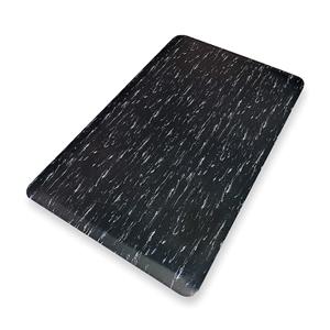 NoTrax Anti-Fatigue Mat Black Marble Rubber