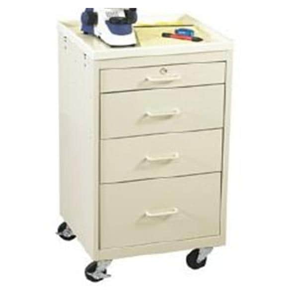 Super Saver Bedside Cart 18x18-1/2x34-1/2" (4) 5" Caster