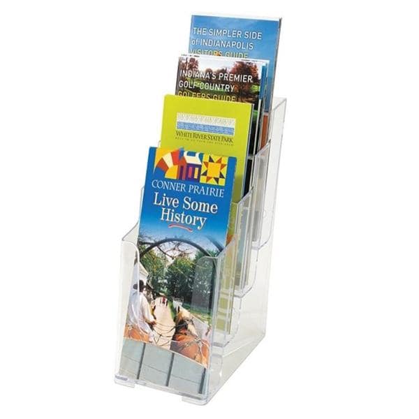 Countertop Unit Leaflet Size 10 in x 4 7/8 in x 8 in Clear Ea