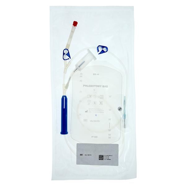 Phlebotomy Bag 16 Gauge PVC 600mL 20/Ca