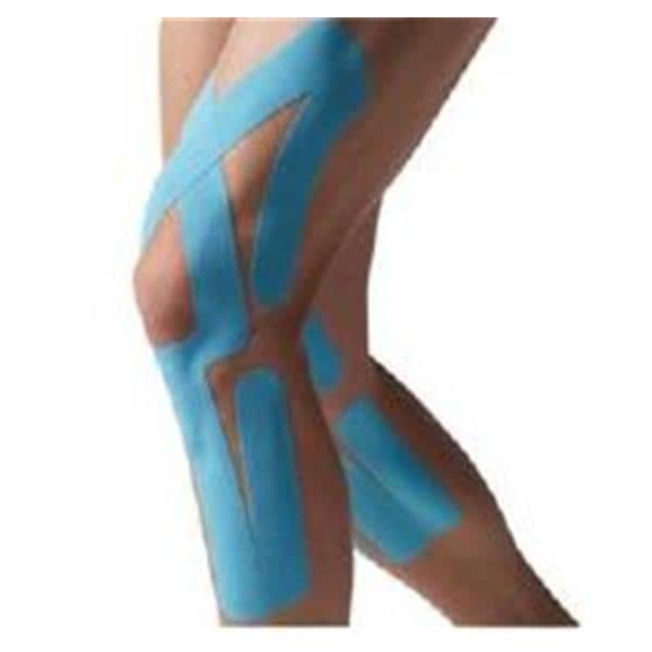 SpiderTech Kinesiology Tape 100% Cotton/Poly Acrylic Pre Cut Beige NS 10/Bx
