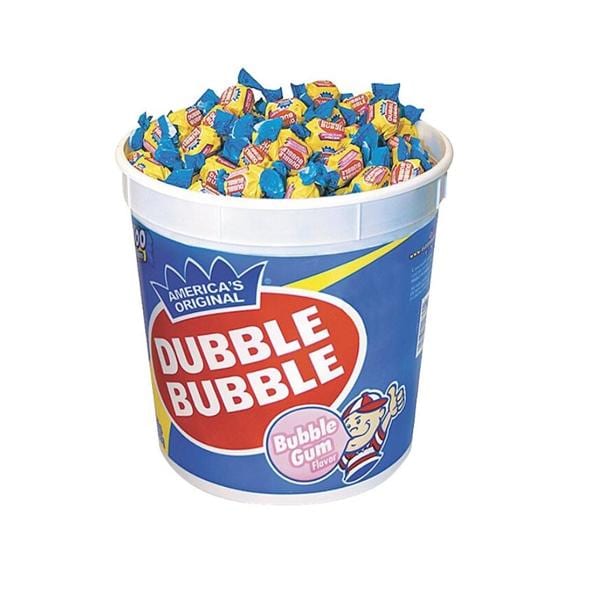 Dubble Bubble Gum 5 Lbs Ea