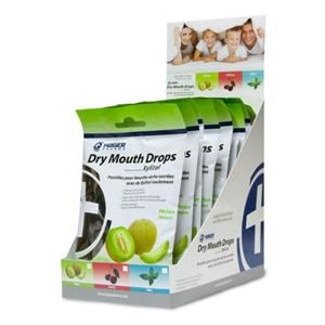Miradent Dry Mouth Drops Melon Xylitol 12/Bx