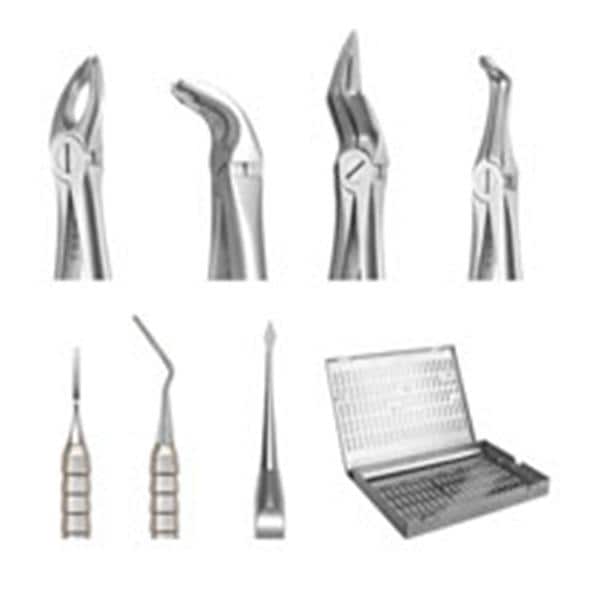 X-TRAC Forceps Essential Kit 440A Stainless Steel Ea